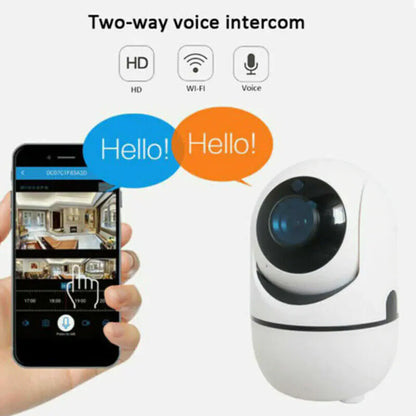 1080P WiFi Wireless Indoor Home Security Camera (Night Vision, Baby, Pet Monitor)