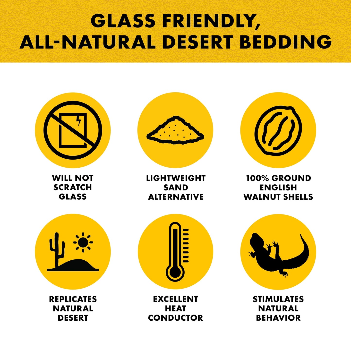 Desert Blend Ground English Walnut Shells Substrate 5 Quarts