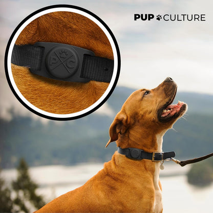 Airtag Dog Collar Holder, Extra-Durable, Lightweight,