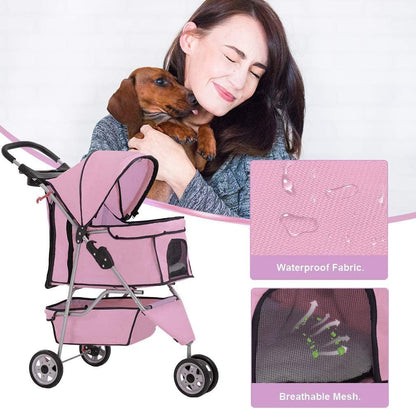 3 Wheels Pet Stroller