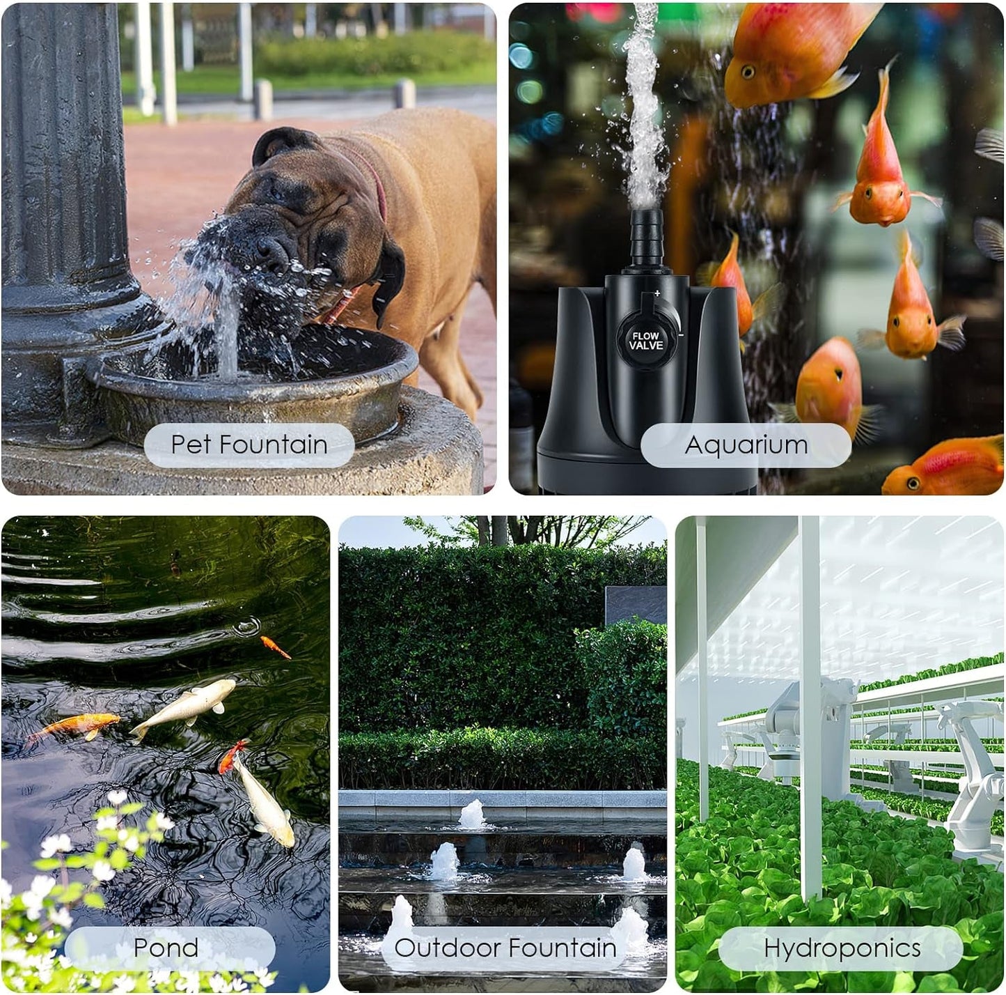 Aquarium Water Pump with Adjustable Switch