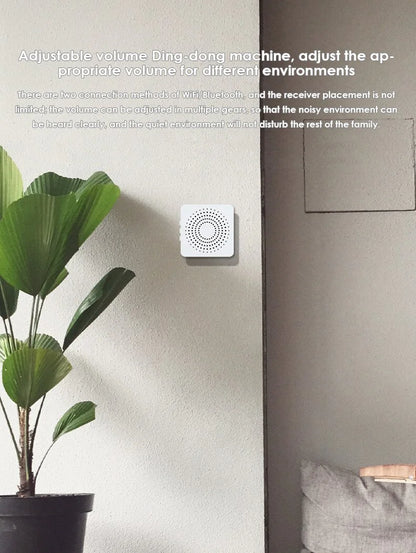 ElegantView HD 1080P Smart WiFi Doorbell with Night Vision and Intercom