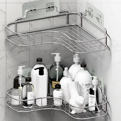 Triangular Bathroom Corner Organizer
