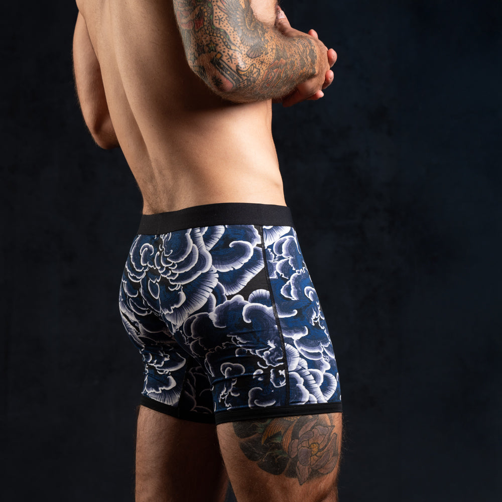 SHEATH 4.0 Bamboo Trametes Men's Dual Pouch Boxer Brief