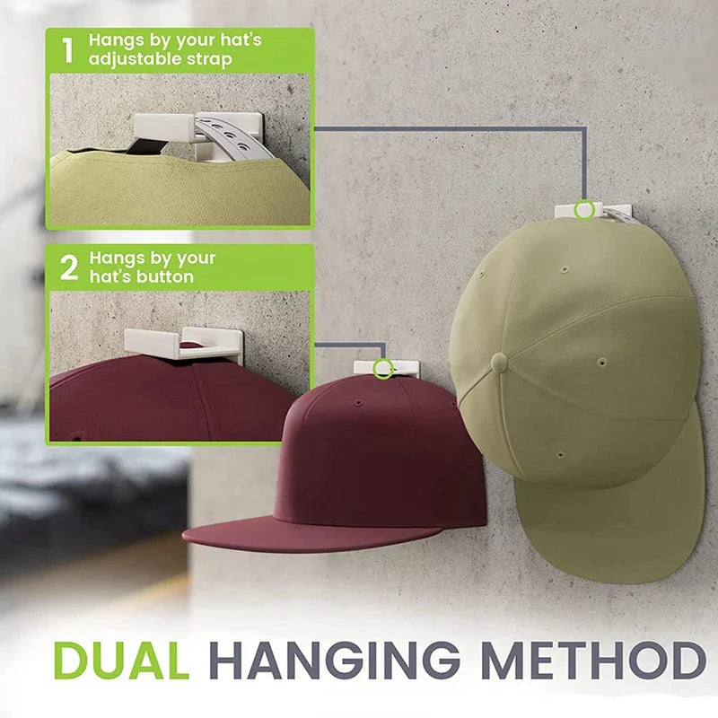 Hat Rack 12-Hook Wall Organizer