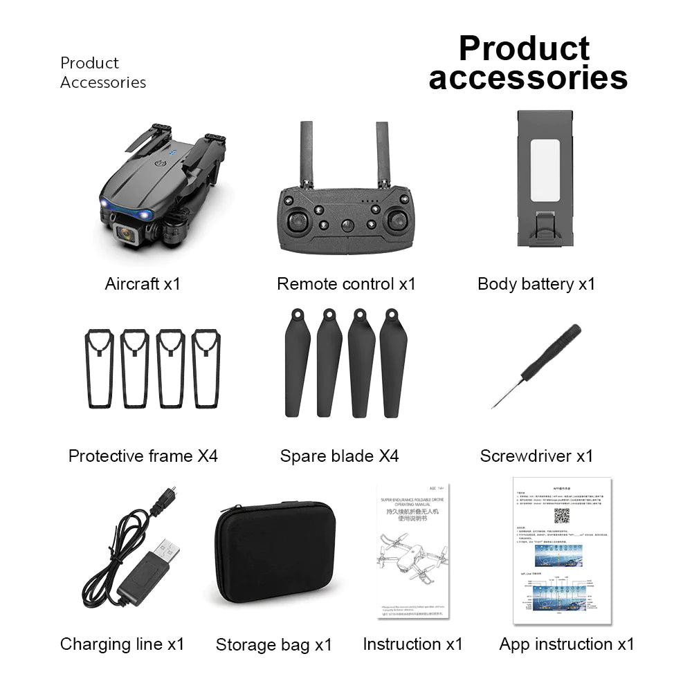 QuadFlyer 5G 4K Pro GPS Dual-Cam Drone