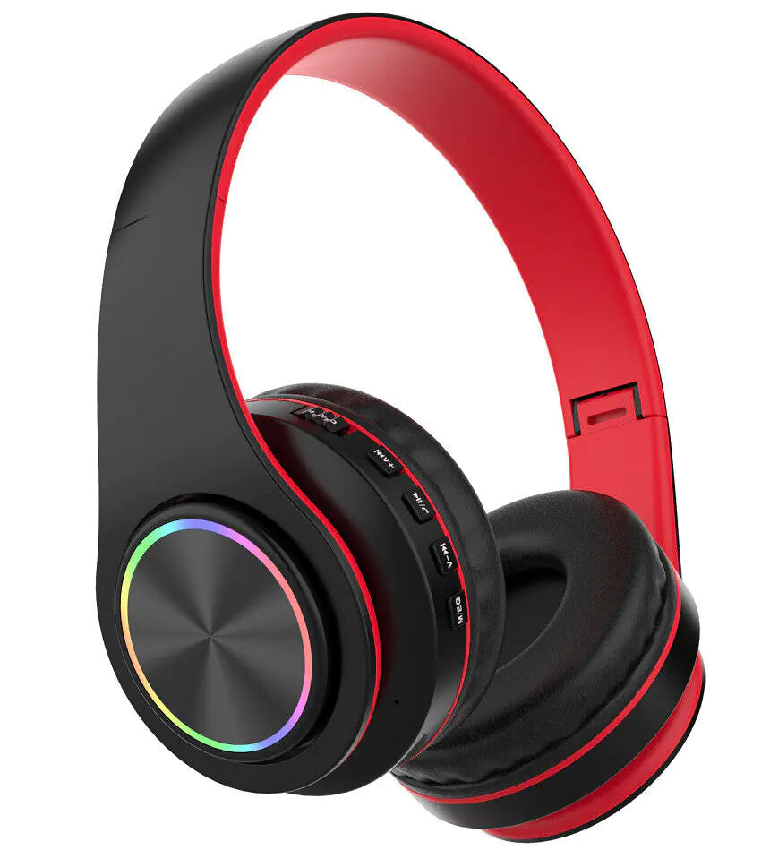 BassBoost Wireless Foldable Headphones