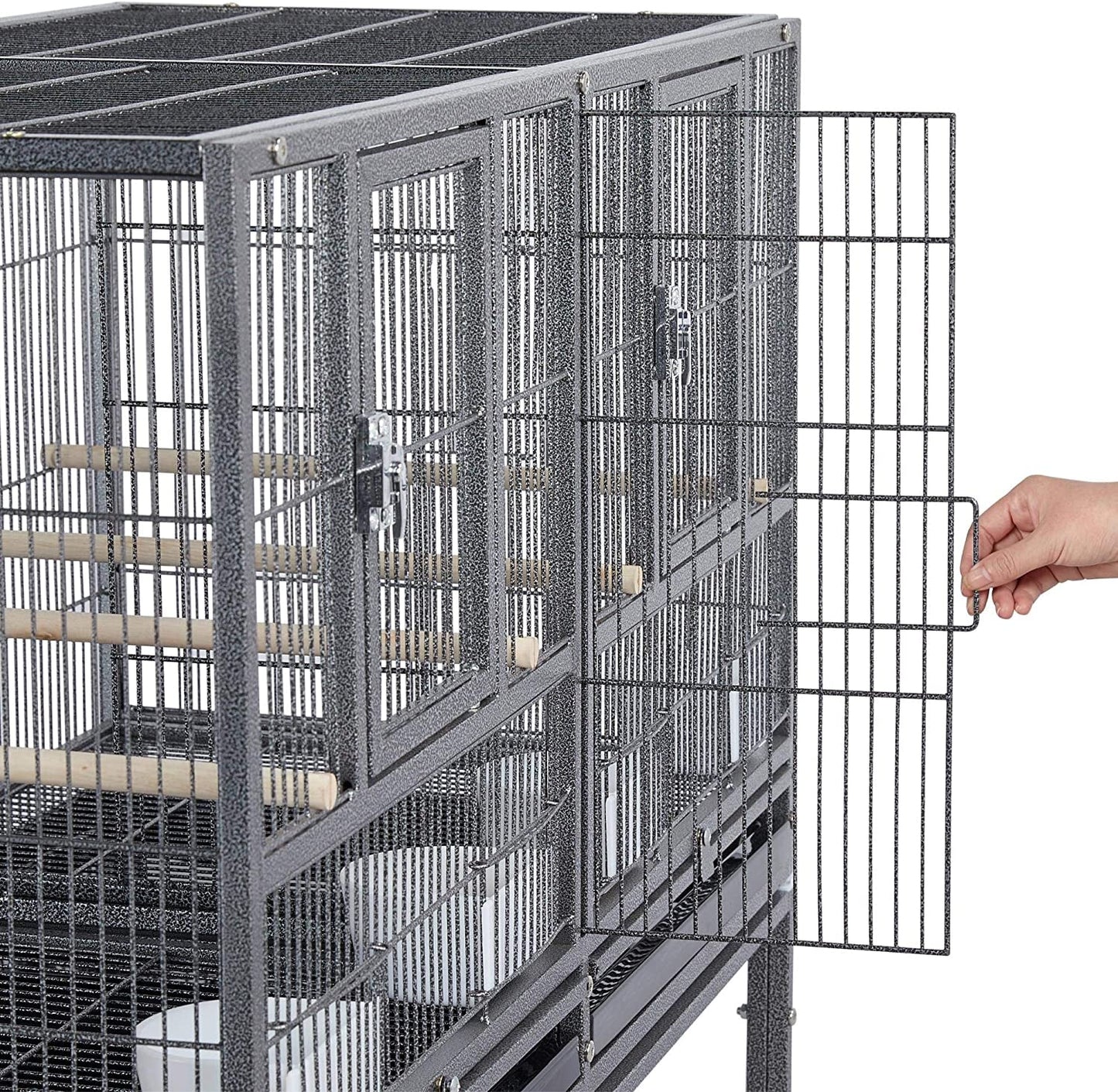 41.5" Stackable Divided Breeder for Bird
