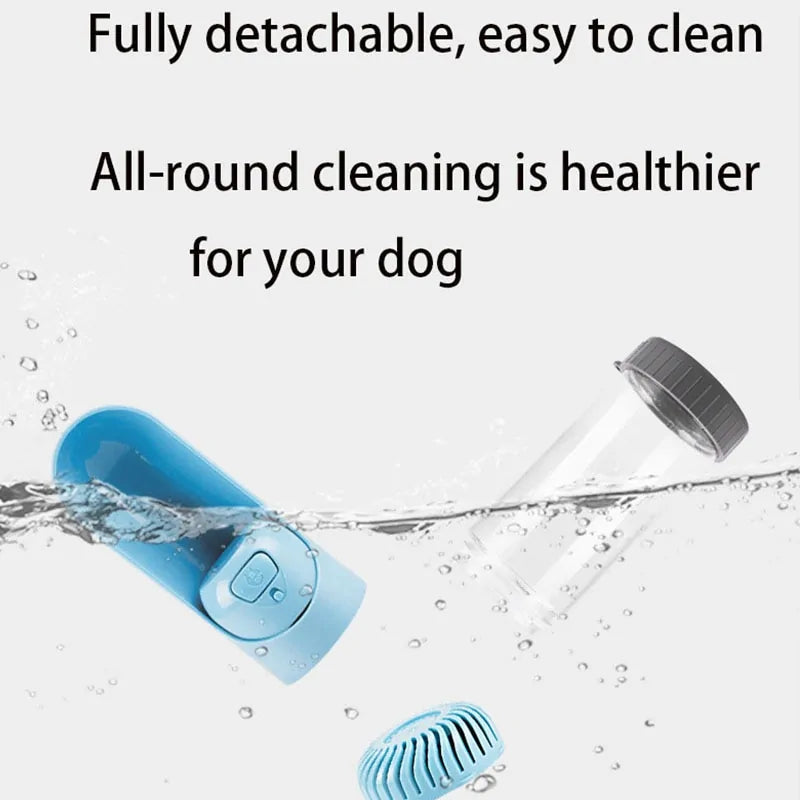 Portable Pet Water Bottle for Dogs: Travel Drinking Bowl