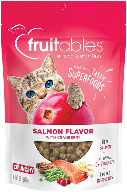 Cat Crunchy Treats  made with salmon