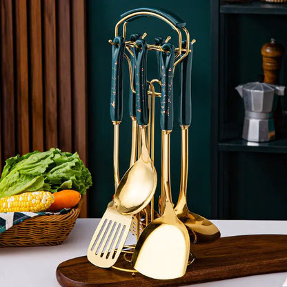 Elegant Stainless Steel Culinary Set