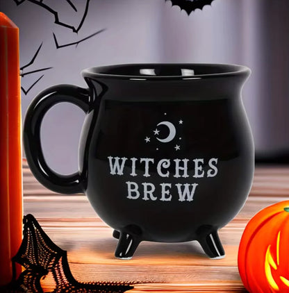 Spooky Sips: Enchanting Ceramic Coffee Mug