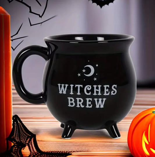 Spooky Sips: Enchanting Ceramic Coffee Mug