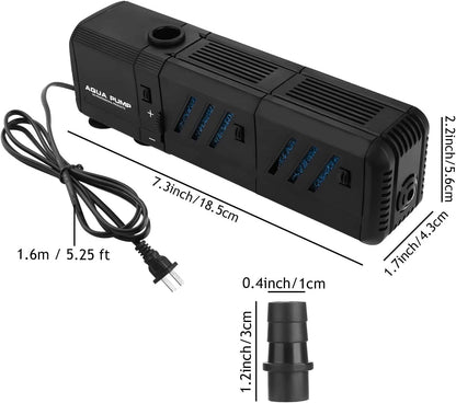 Adjustable Fish Tank Filter  for 10-50 Gallon Fish Tank