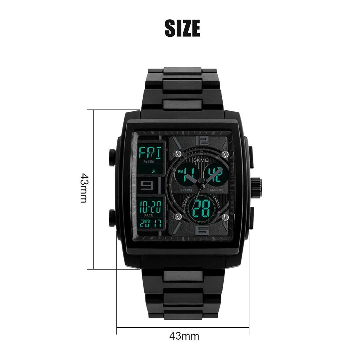 Tactical Chrono Quartz Men's Watch