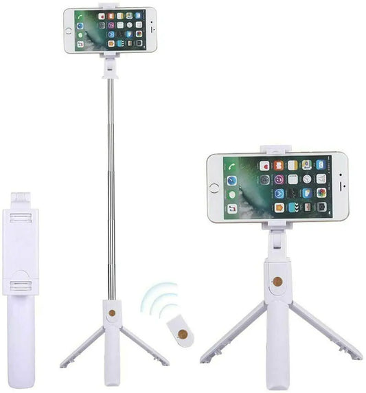 Selfie Stick Tripod with Remote for iPhone Samsung