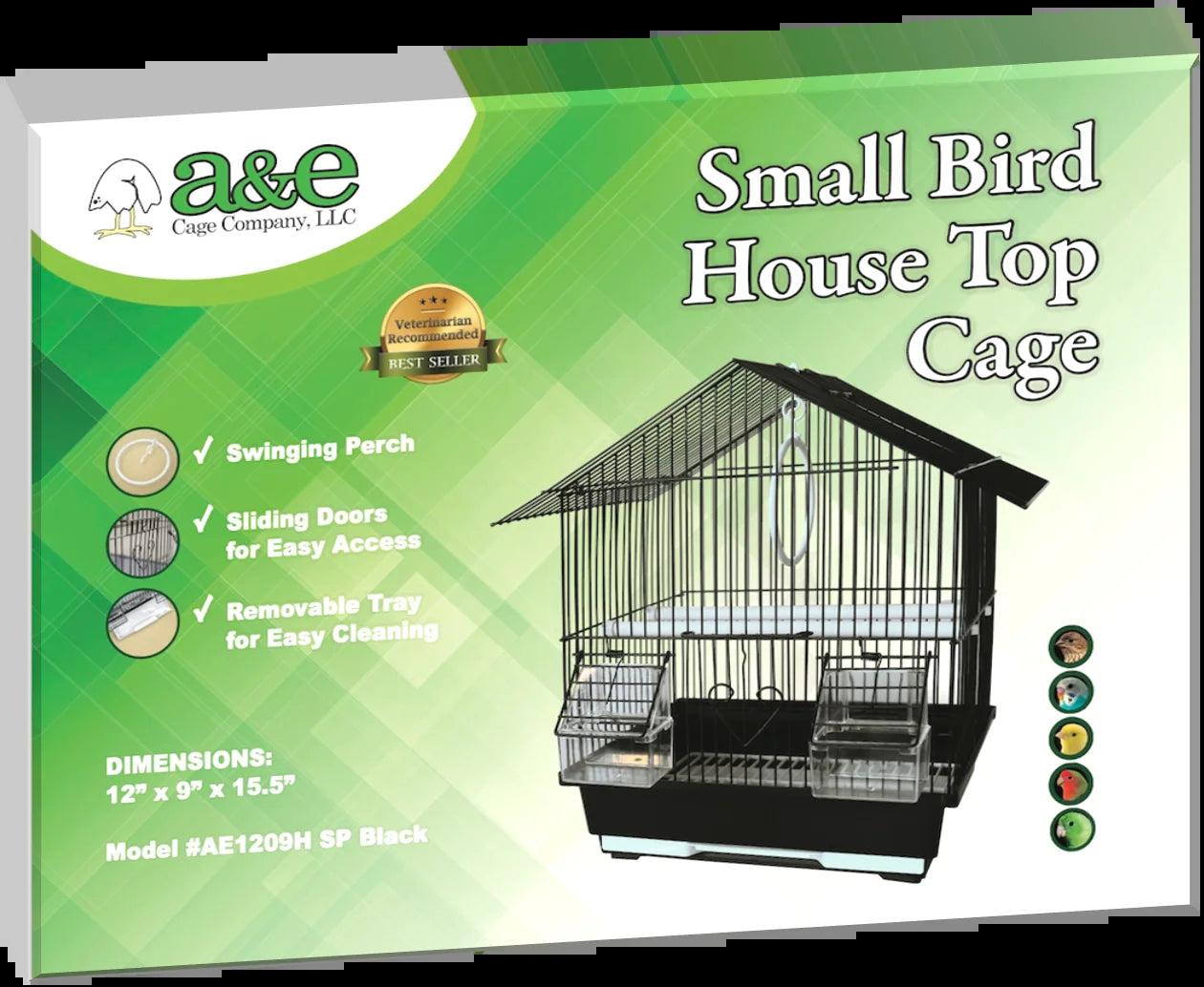 AE1209H Black Light Wire Starter Kit Bird Cage, by  Company