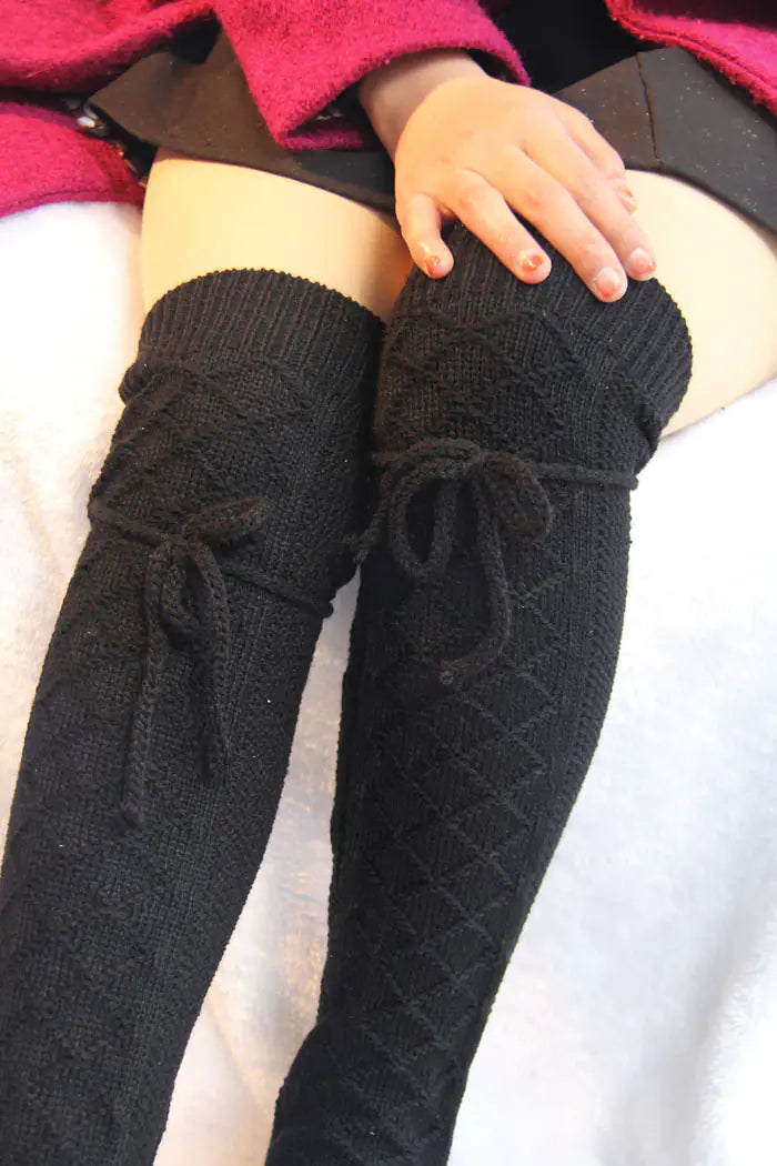 Knee-High Autumn and Winter Stockings (Over the Knee)