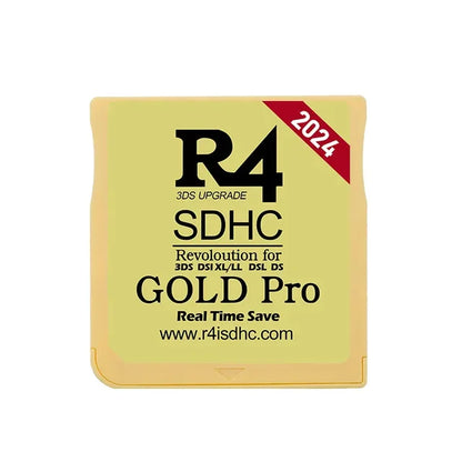 R4 Gold Pro SDHC R4i For DS/3DS/2DS Revolution Cartridge + USB