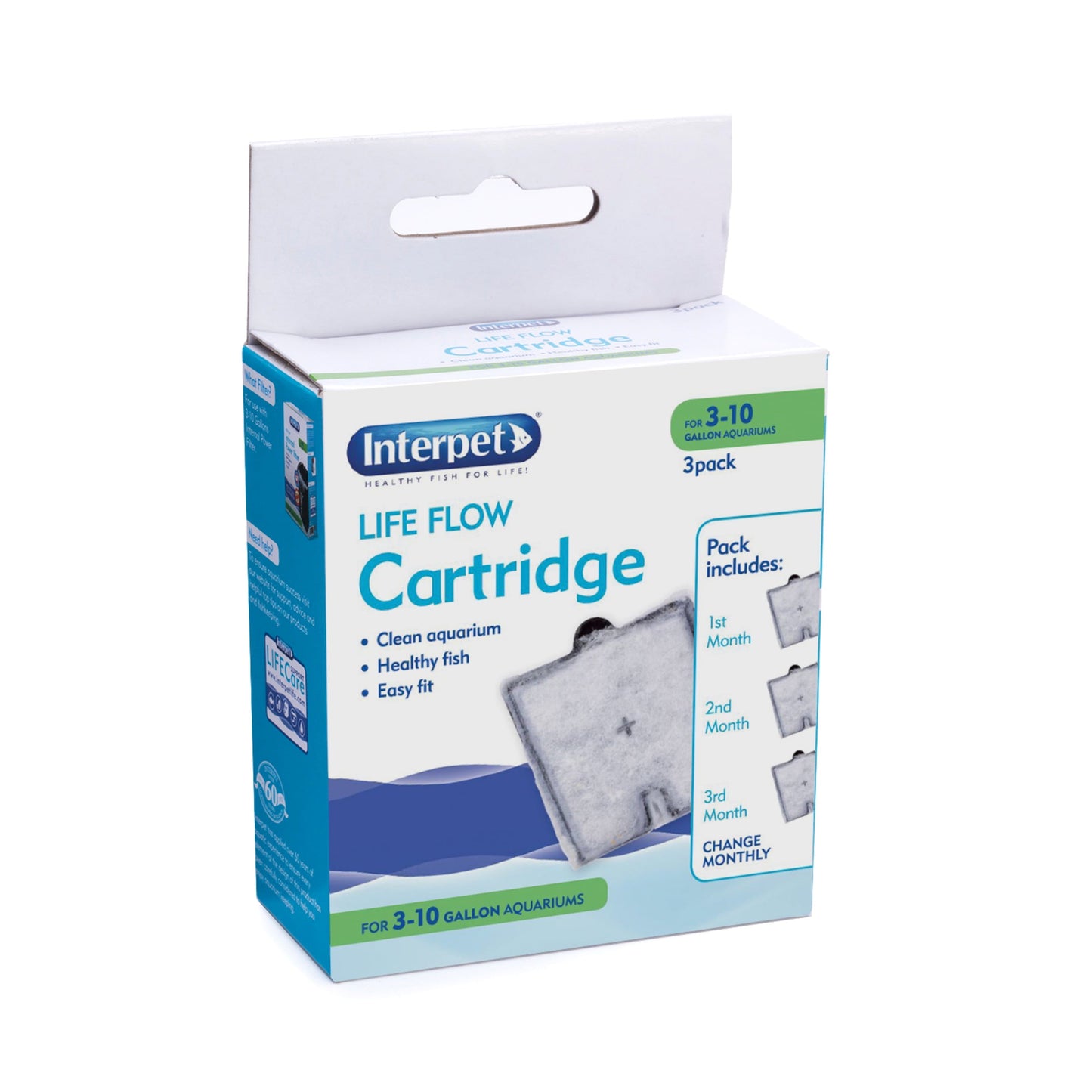 Aquarium Power Filter with 3 cartridges