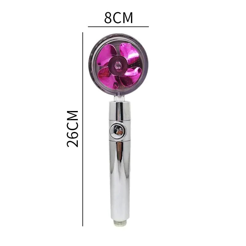 TurboSpin 360° High Pressure Shower Head