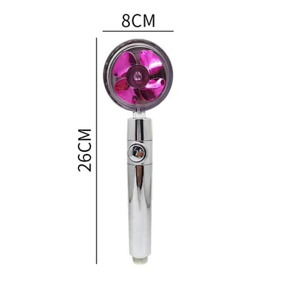 TurboSpin 360° High Pressure Shower Head