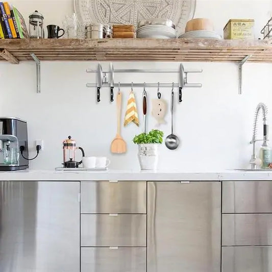 Wall Mount Magnetic Kitchen Knife Organizer