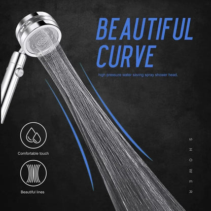 TurboSpin 360° High Pressure Shower Head