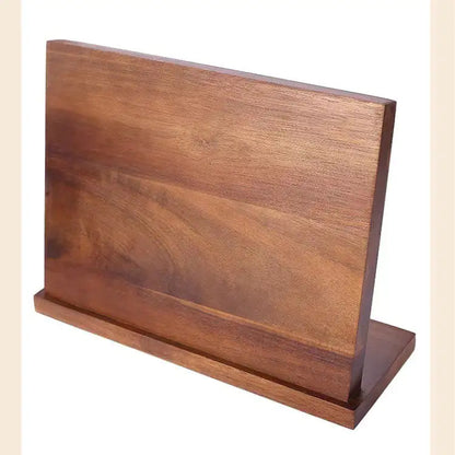 Elegant Wood Magnetic Knife Organizer