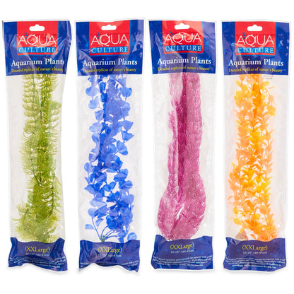 XXL Aquarium Plants, Assorted Colors