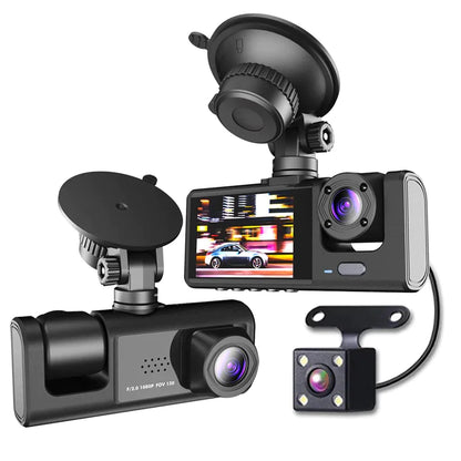 Dual HD 1080P Car Dash Cam with G-Sensor