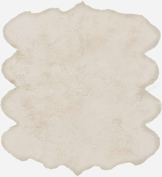 Premium White Soft Sheepskin Rug