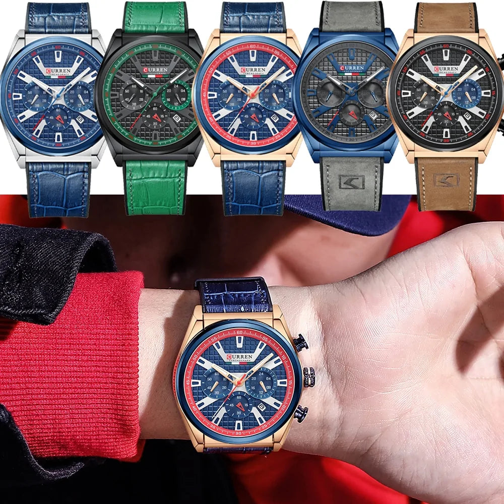 CURREN Men's Quartz Wrist Watch