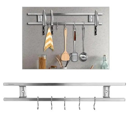 Wall Mount Magnetic Kitchen Knife Organizer