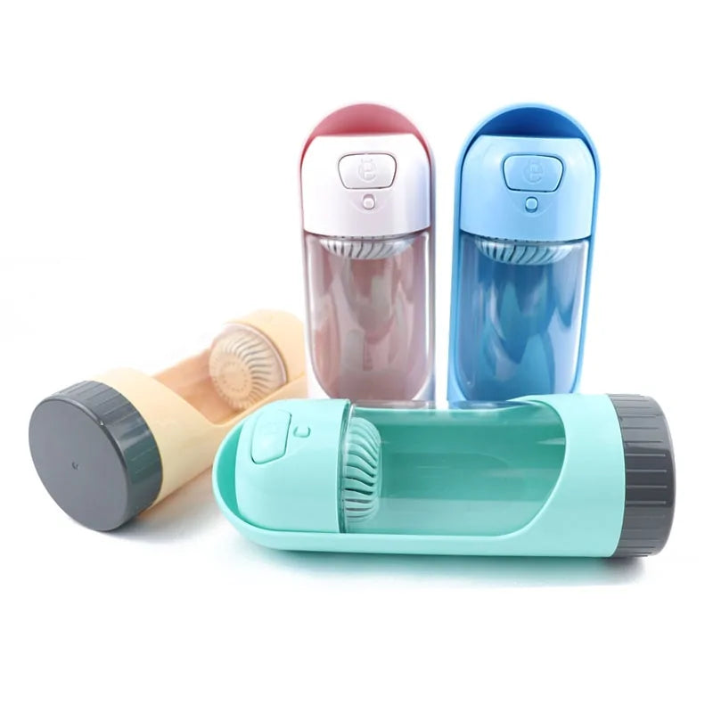 Portable Pet Water Bottle for Dogs: Travel Drinking Bowl