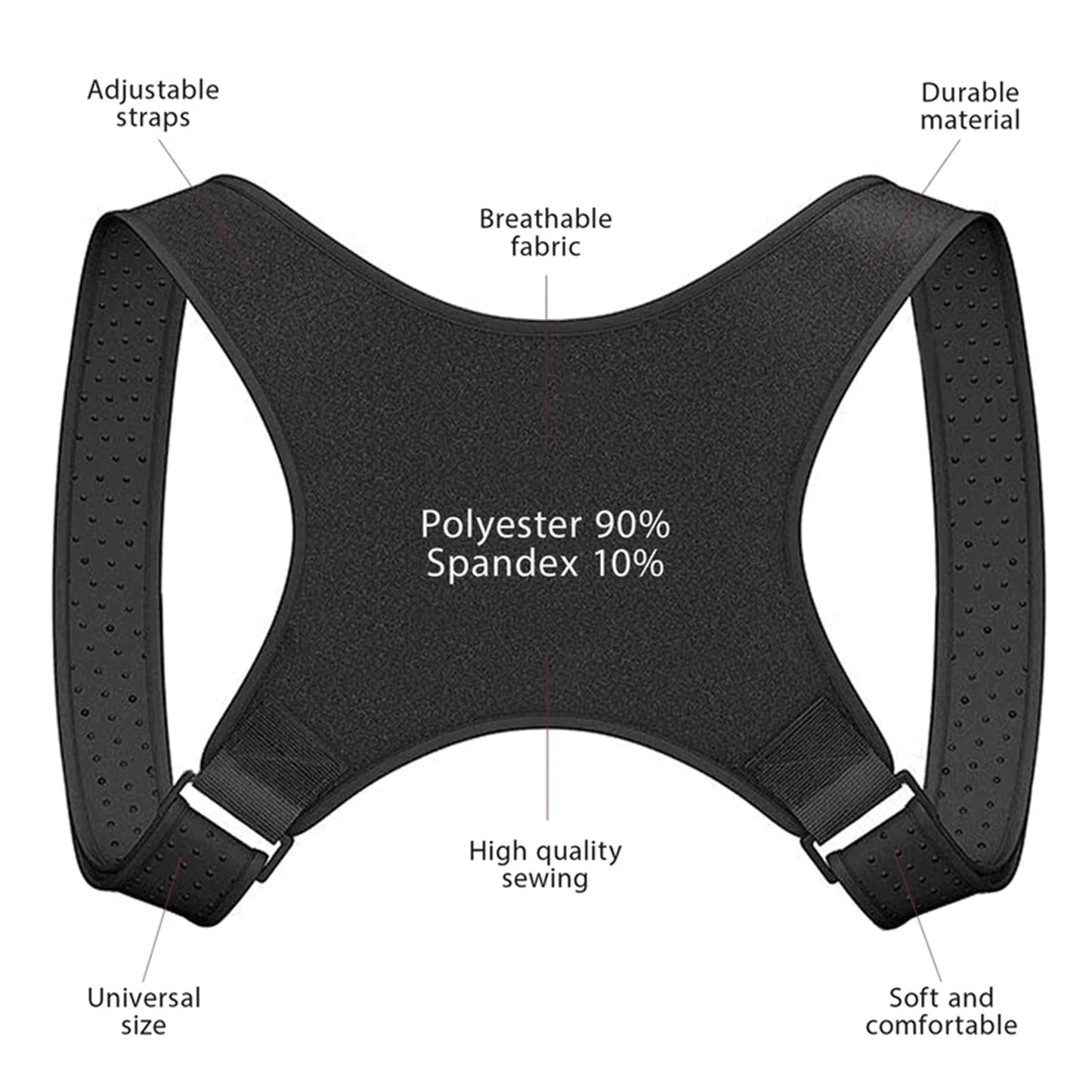 ErgoFlex Unisex Posture Support Brace