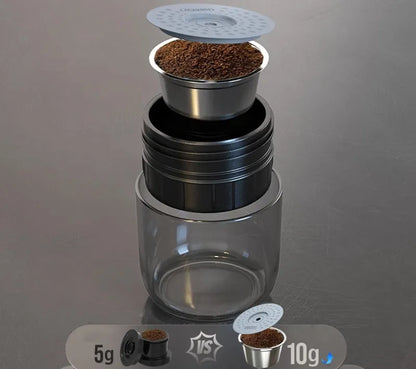 Italian Espresso Maker Mini Handheld Fully Automatic