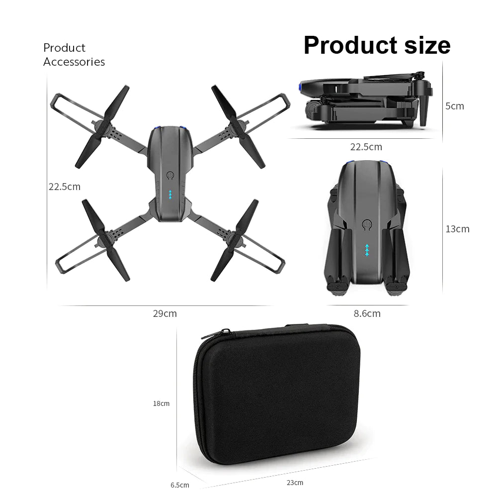 QuadFlyer 5G 4K Pro GPS Dual-Cam Drone