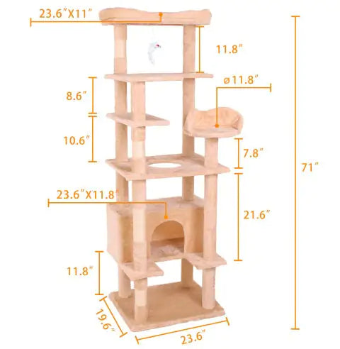 Deluxe Kitty PlayTower