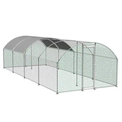 Large Metal Chicken Coop
