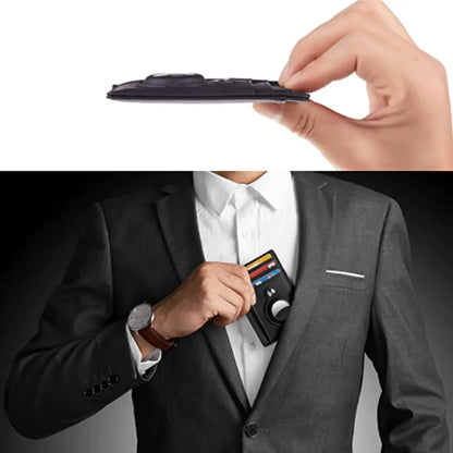 SecurePocket RFID AirTag Wallet