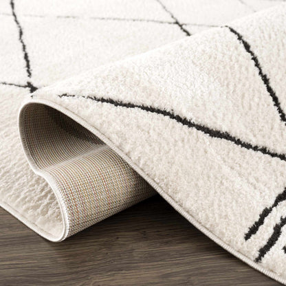Keone Black & White Thick Rug