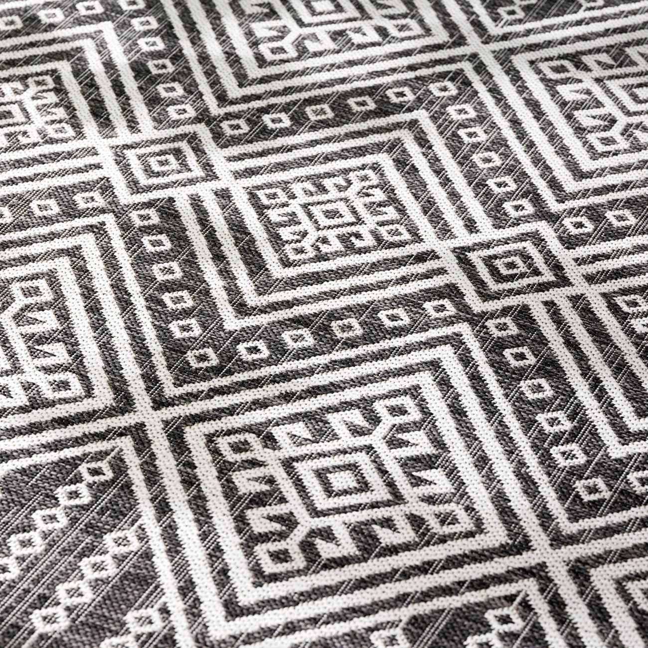 Frankville Black&White All Over Performance Rug