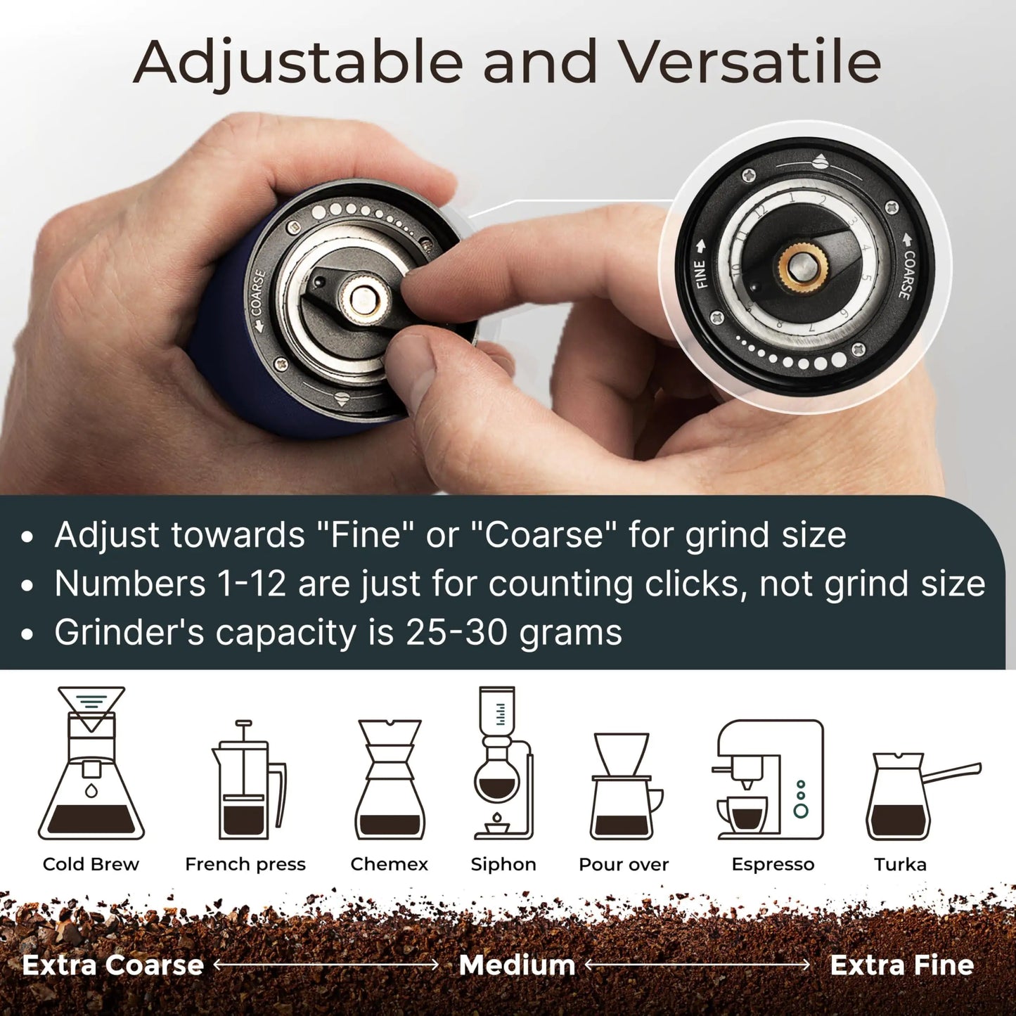 Alpaca Ventures Manual Coffee Mill