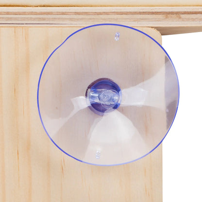 Three-Piece Wall-Mounted Cat Perches with Enclosed Sleeping Pod