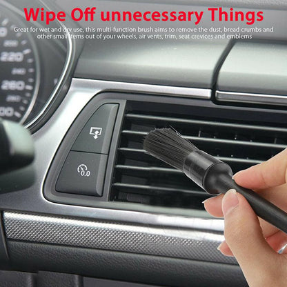 5PC Boar Hair Car Detailing Brush Set