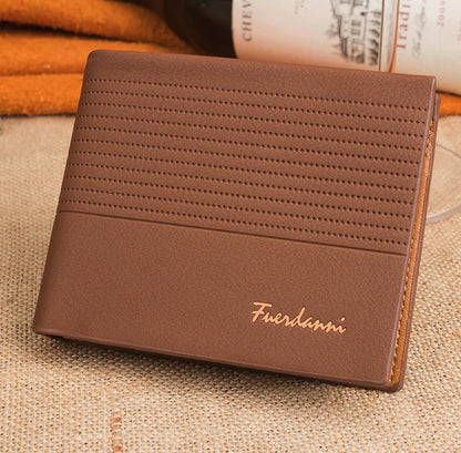 Men's Leather Bifold Wallet & Card Holder