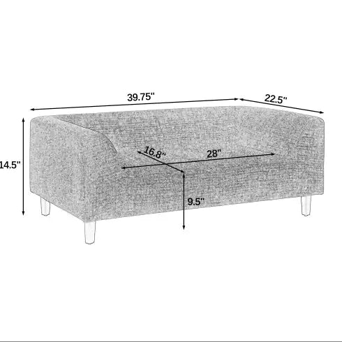 Pet Sofa With Backrest And Armrests