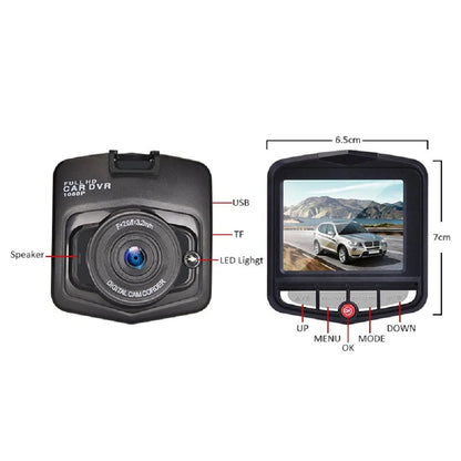 Full HD 1080P Dash Cam with Night Vision