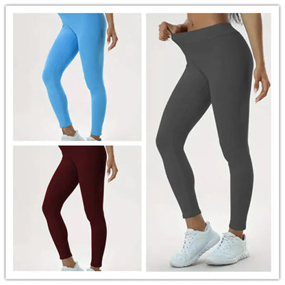 Elegant High-Waisted Sculpting Yoga Trousers